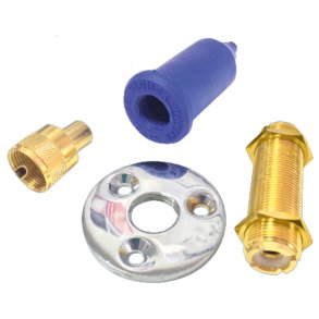 Glomex RA105 VHF gennemfring dks/skot stik