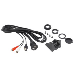 Hertz HMA USB AUX IN - FORL�NGER KABEL, 2MT