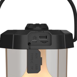 1852 Bordlampe m/bluetooth h�jttaler, IPX6 vandt�t
