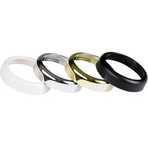 Kus frontring krom 52mm