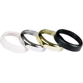 Kus frontring sort 52mm