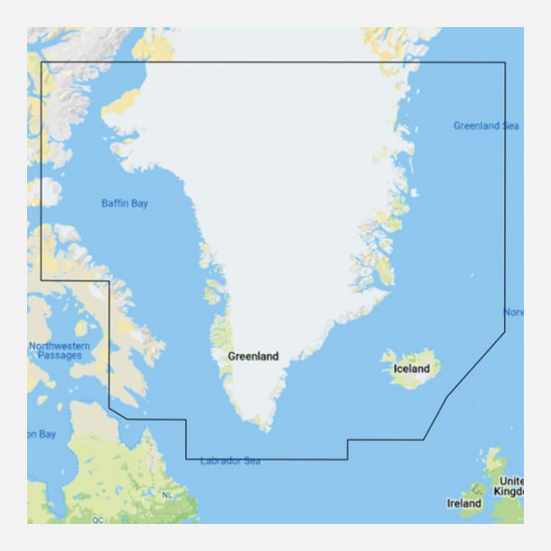 C-Map Y040 Discover, Grnland "kun ved kb af plotter"