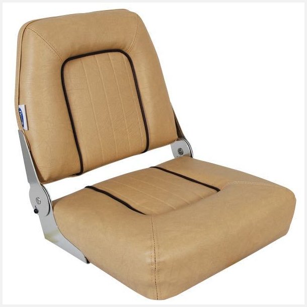 ESM styrestol S40 standard beige med brun bredde 40cm