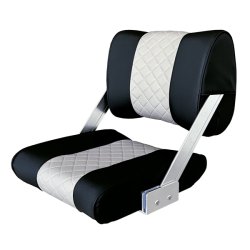 ESM styrestol ST45 Lux sort med lyse gr� bredde 42cm
