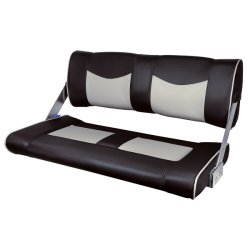 ESM ST90 Dobbelt sofa Lux sort med lysegr�, bredde 90 cm