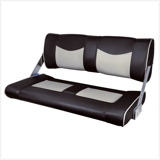 ESM ST90 Dobbelt sofa Lux sort med lysegr�, bredde 90 cm