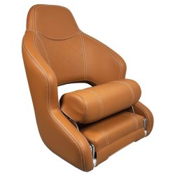 ESM H52 deluxe sport flip up stol Cognac farvet