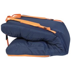 1852 foldes�de Comfy Big, m�rkebl�/orange