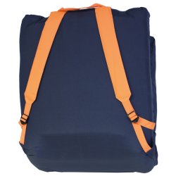 1852 foldes�de Comfy Big, m�rkebl�/orange