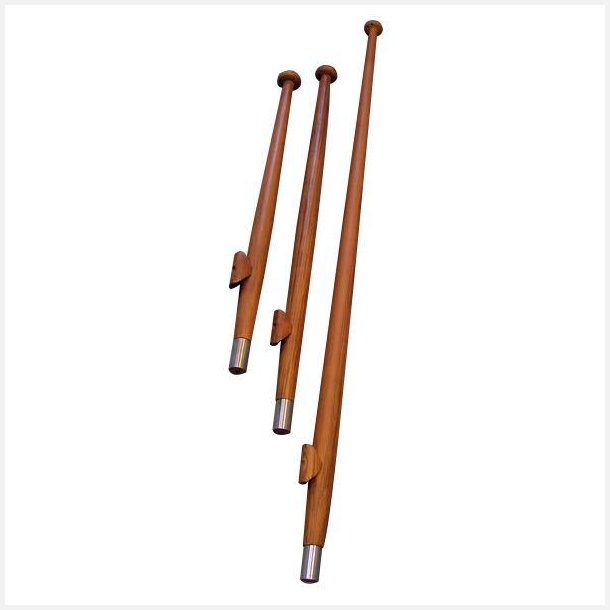 1852 Flagspil teak bsning 25 mm, 60 cm