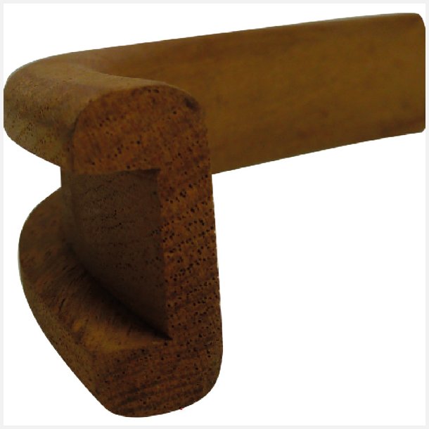 Roca indvendig U-liste teak 50/90&ordm;, spor 10mm