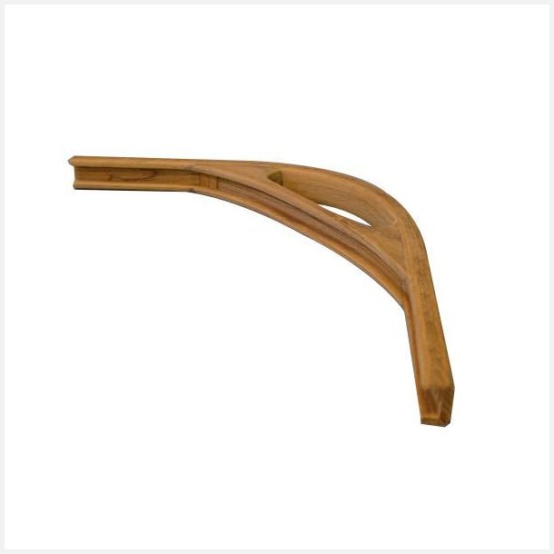 Teak hjrne greb 13mm