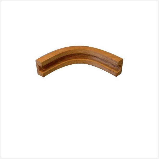 Teak vinkel 13 x  7 inde  50/90 gr.