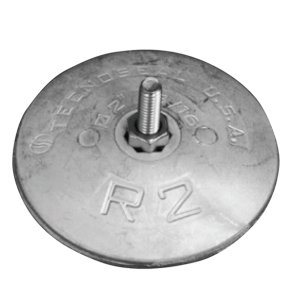 Tecnoseal Alu tallerken anode st 72mm 150g