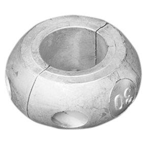 Tecnoseal Alu akselanode 30mm aksel, smal 25mm