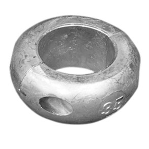 Tecnoseal Alu akselanode 35mm aksel, smal 25mm