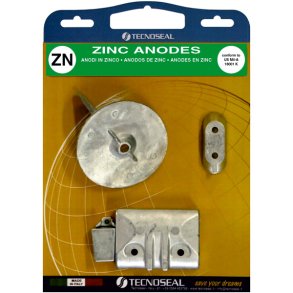 Tecnoseal Zinkanode kit til yamaha 40-50hk