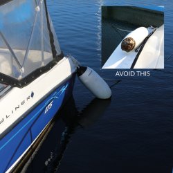 Dan-Fender 712 single �je marinebl� med sort top