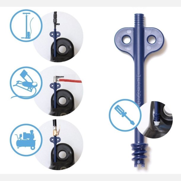 Dan-Fender adapterkit, 10 adaptere