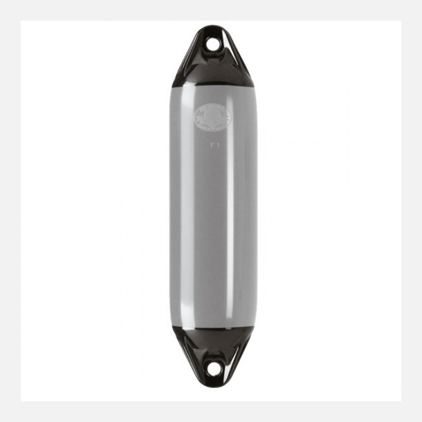 Polyform fender F5 gr/sort top, 290x775mm