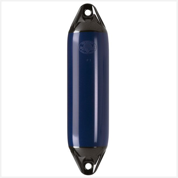 Polyform fender F01 Large navy/sort top, 130x560mm