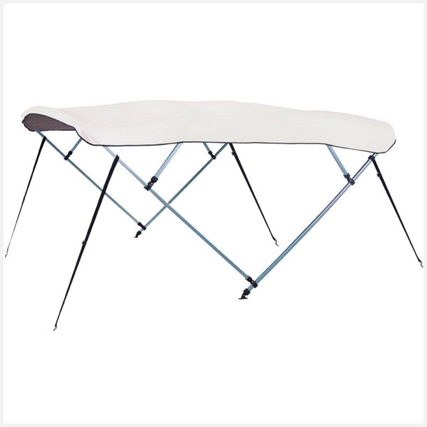 Bimini top 185-195 x 110 cm, hvid