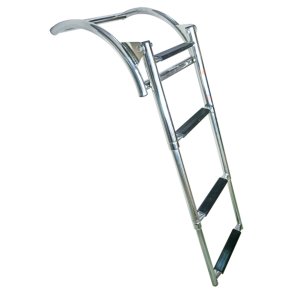 Badestige til gummibd med 3 teleskop trin l-87/38cm b-29cm