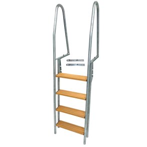 Brostige 4 trin varmgalvaniseret lngde 190cm bredde 49cm