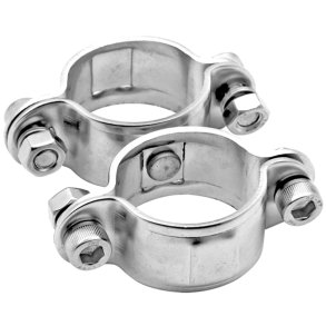 Monteringsbeslag med svirvel til �25/25mm i AISI 316 st�l