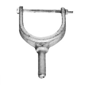 regaffel med bolt galv 70mm