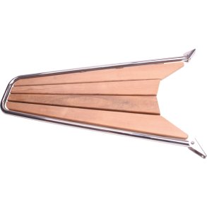 Stvnplatform med teak 115x52cm 32mm rr