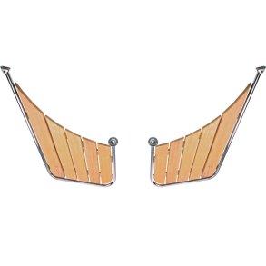 Badeplatform til snekke 95/43x53cm 25mm