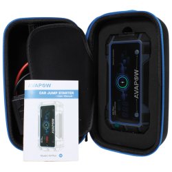 Avapow A9 Plus jump starter 12V, 2000Amp leveres med taske