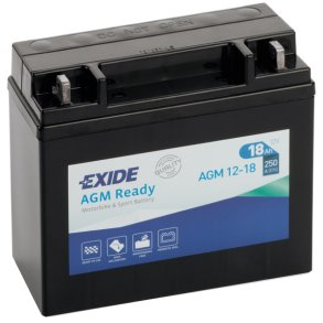 Exide Batteri AGM 18Ah start 4584