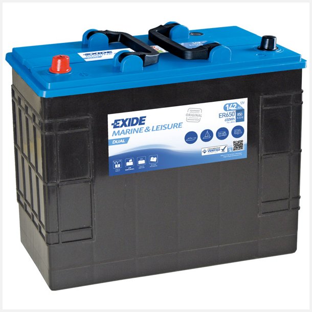 Exide Dual batteri, 142 Amp