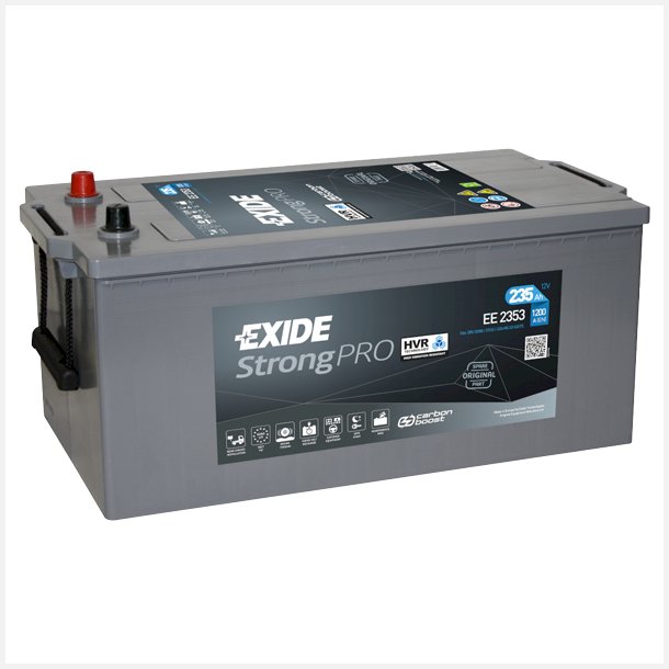 Exide Dual batteri Ekspert, 235 Amp