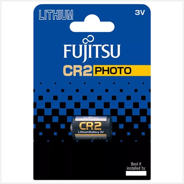 Fujitsu CR2 Lithium batteri 3V
