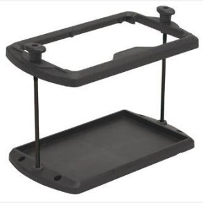 Batteri holder mellem max batteri 30 x 17,2 cm.