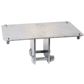 Batteri kasseholder i galvaniseretstl til vange p trailer