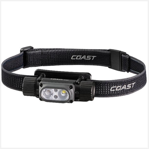 Coast WPH30R vandt�t genopladelig pandelampe 1200 lumen