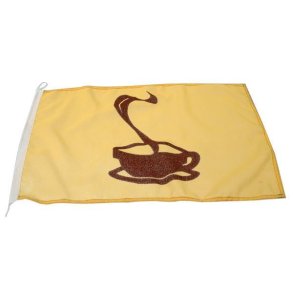 1852 Humr-flag kaffe-flag 30x45cm