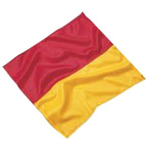1852 Signalflag Advarselsflag 30x45cm