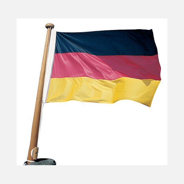 Bdflag polyester Tyskland, 50x30 cm