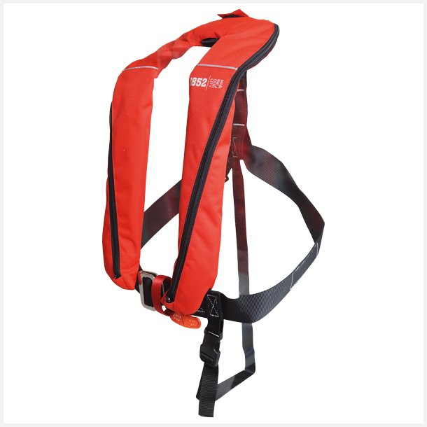 1852 Aero plus vest ISO 165N m/harness, Rd