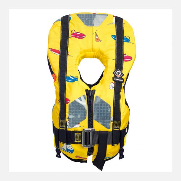 Crewsaver Supersafe redningsjuniorvest 150N, Gul 15-30kg