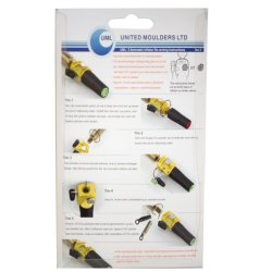 1852 Re-arming pakke 33 gram + klips UML