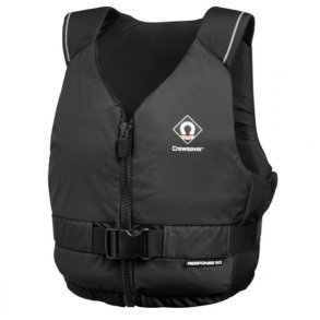 Crewsaver Response 50N flydevest Sort, M/L brystml 99-111cm