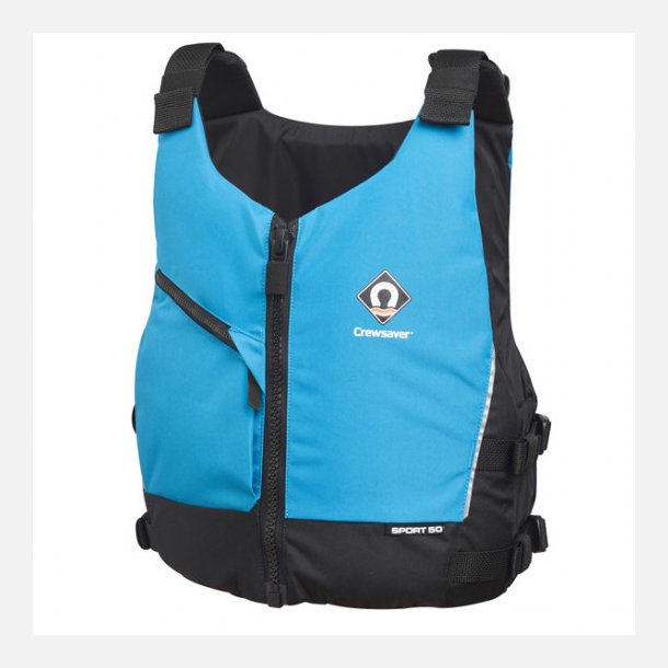 Crewsaver Sport 50N flydevest, bl XL >70kg