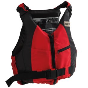 1852 svmme/jolle/SUP vest rd/sort 50-70 kg