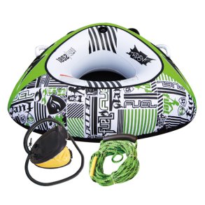 Oppustelig trekant tube 1852 inkl. fodpumpe og 18 m line